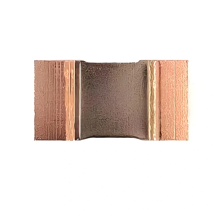 Resistencia de detección de corriente de aleación desnuda